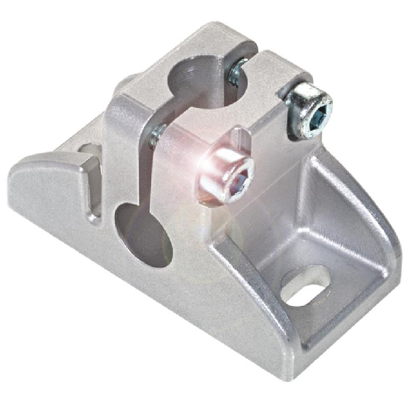 Système de fixation, Logement de tiges Ø12 mm, Matériau boîtier GD-Zn - BMS CU-M-D12-B040-00 (BAM0275) Système de fixation, Logement de tiges Ø12 mm, Matériau boîtier GD-Zn - BMS CU-M-D12-B040-00 (BAM0275)-Lire la description