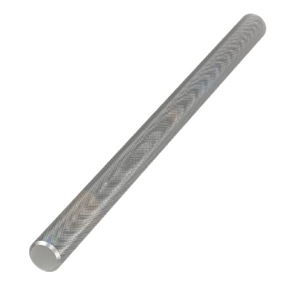 Tige pour systèmes de montage BMS, Ø 12 x 200 mm, aluminium - BMS RS-M-D12-0200-00 (BAM021T)-Lire la description
