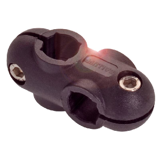 Elément d'assemblage croisé pour Ø12mm ou 10x10mm, 55x22x22mm - BMS CC-P-D12-A-00 (BAM002M)-Lire la description