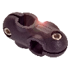 Elément d'assemblage croisé pour Ø12mm ou 10x10mm, 55x22x22mm - BMS CC-P-D12-A-00 (BAM002M)
