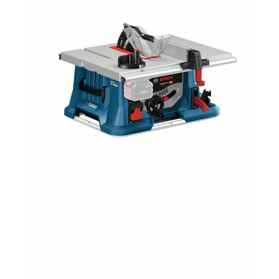 Scie  table sans fil Bosch BITURBO GTS 18V-216-Lire la description