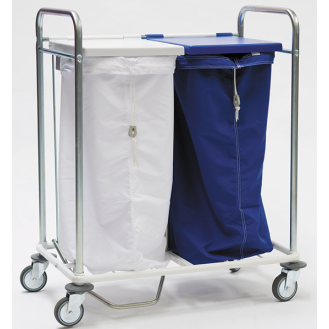 CHARIOT PORTE SAC + 2 SACS
 + 2 COUVERCLES

CHOISIR COULEURS + ACCESSOIRES-Lire la description