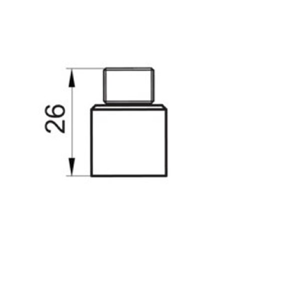Sonde 1/1 B EN 60751, simplex, Ø3mm x 35mm, G 1/2 A DIN 3852-E - TE2-3.F.1019.0035.0-Lire la description