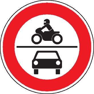 Verkehrszeichen Verbot für Kraftfahrzeuge, Nr.260, Aluminium RA0, reflektierend, Ø 600mm, DIN 67520-Beschreibung lesen