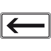 Schild Pfeil linksweisend, Aluminium Typ 0, reflektierend, 420x231mm, DIN 67520 Schild Pfeil linksweisend, Aluminium Typ 0, reflektierend, 420x231mm, DIN 67520