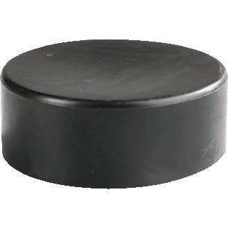 Ersatzkappe für Rohrpfosten, schwarz, Kunststoff, Ø 60mm-Beschreibung lesen