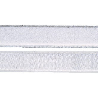 Klettband zur Montage von Schildern, selbstklebend, 25mmx25m-Beschreibung lesen