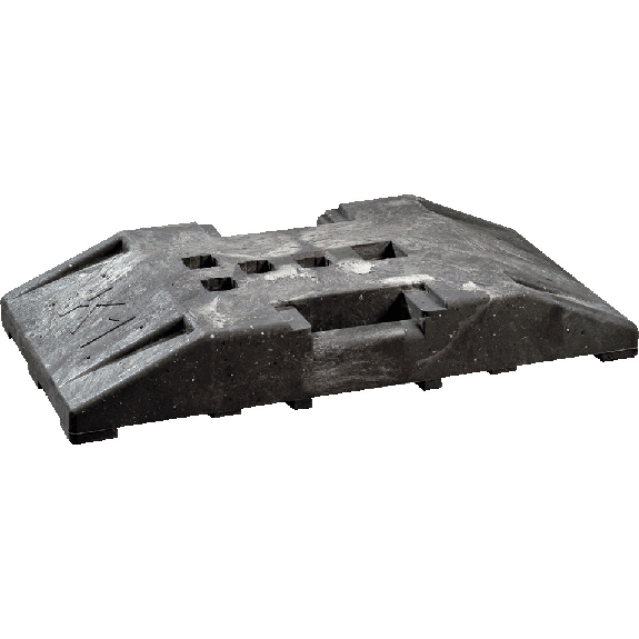Fußplatte, PVC, beidseitig griffbereit, 800x400mm, Gewicht 28 kg Fußplatte, PVC, beidseitig griffbereit, 800x400mm, Gewicht 28 kg-Beschreibung lesen