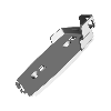 Platine de fixation antivol pour Kistock 220, livré avec cadenas - KAV-220 Platine de fixation antivol pour Kistock 220, livré avec cadenas - KAV-220