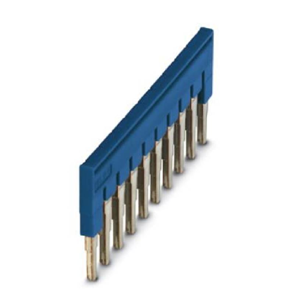 Pont enfichable, pas: 6,2 mm, nombre de pôles: 10, coloris: bleu - FBS 10-6 BU-Lire la description