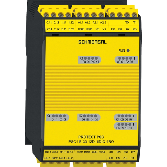 Extension pour la série PSC1-C-10 : 12E + 6E/S + 4S RELAIS - PSC1-E-33-12DI-6DIO-4RO Extension pour la série PSC1-C-10 : 12E + 6E/S + 4S RELAIS - PSC1-E-33-12DI-6DIO-4RO-Lire la description