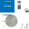 Pulegge Puleggia solida trapezoidale PAA3040 puleggia trapezoidale in alluminio 3 gole tipo A diametro 040 mm