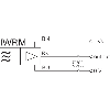DPI M18 ANA 1-9Vdc P2-5mm noyé 32mm Laiton 15-30Vdc / Câble 5m PVC - IWRM 18U9511/0500