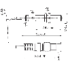 DPI M08 PNP P2mm noyé 52(34)mm Laiton 10-30Vdc / M08 4P+C2m - IME08-02BPSZR2S
