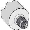 DPI M18 PNP NO P20mm non noyé 50(23)mm Laiton 10-30Vdc / M12 4P - IME18-20NPSZC0K