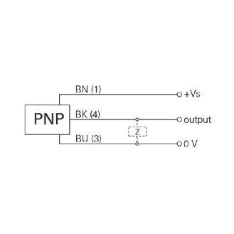 DPI D04 PNP NO P0.8mm noyé 25mm Inox 10-30Vdc / Câble 2m - IFR 04.26.35/L-Lire la description