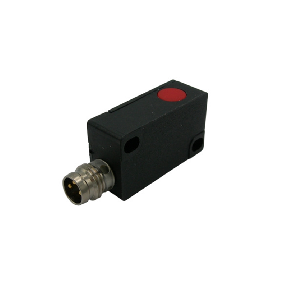 DPI Rect. PNP NF P2mm noyé 10x28x16mm Plast. 6-30Vdc / M08 3P - SIP10-C2 PNP NC H1-Lire la description
