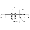 DPI M12 PNP NO P8mm quasi-noyé 60mm Laiton / M12 3P - BES M12MG1-PSC80B-S04G (BES05KH)