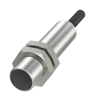 DPI M12 2 fils AC/DC NO P4mm noyé 50mm Laiton / Câble 2m PVC - BES M12MI-UST40B-BV02 (BES05ZM)-Lire la description