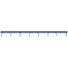 Pontage pour PYF-PU: Barrette au pas de 31.0mm, 8 pôles, bleu - PYDN-31.0-080S Pontage pour PYF-PU: Barrette au pas de 31.0mm, 8 pôles, bleu - PYDN-31.0-080S