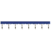 Pontage pour PYF-PU: Barrette au pas de 15.5mm, 8 pôles, bleu - PYDN-15.5-080S Pontage pour PYF-PU: Barrette au pas de 15.5mm, 8 pôles, bleu - PYDN-15.5-080S