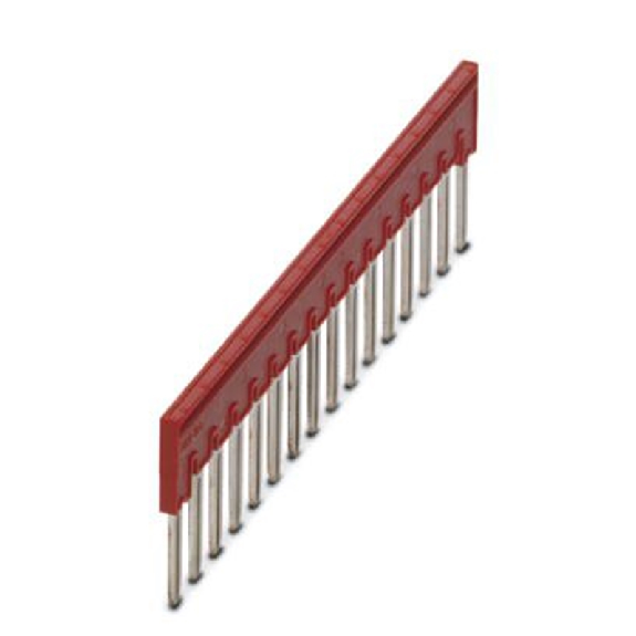 Pont enfichable, pas: 8,2 mm, nombre de pôles: 16, coloris: rouge - FBSR 16-8 Pont enfichable, pas: 8,2 mm, nombre de pôles: 16, coloris: rouge - FBSR 16-8-Lire la description