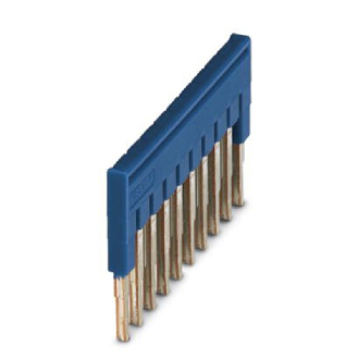 Pont enfichable, pas: 4,2 mm, nombre de pôles: 10, coloris: bleu - FBS 10-4 BU-Lire la description