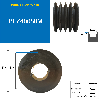 Pulegge Pulegge trapezoidali con mozzo smontabile PFZ40080M Puleggia trapezoidale in ghisa tipo SPZ / Z con mozzo smontabile serie 1210 con 4 gole, passo diametro 80 mm