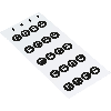 Leiterkennzeichen Wechselstromnetz L2, RoHS konform, Folie, Ø 25mm, 7/Bogen, DIN EN 60445 / IEC 60417 Leiterkennzeichen Wechselstromnetz L2, RoHS konform, Folie, Ø 25mm, 7/Bogen, DIN EN 60445 / IEC 60417