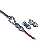 Serres câble double pour câble de traction avec âme en acier Ø 3 mm - 1033248