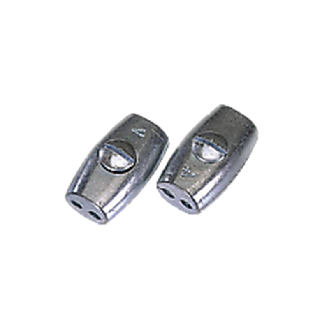 Serre-câble ovale pour câble de traction avec âme en acier Ø 3 mm - 1181896-Lire la description