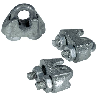 Serre-câble 5mm inox pour int. à cde par câble sans pré-tension - STQ441-CC-Lire la description