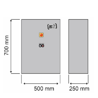 Armoire de commande pour AT3 ou AT4 400V - AT3ARMOIRE-Lire la description