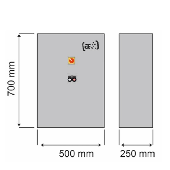 Armoire de commande pour AT3 ou AT4 400V - AT3ARMOIRE-Lire la description