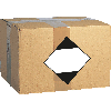 Verpackungskennzeichen Begrenzte Mengen, Folie, seewasserbeständig, 50x50mm, 500/Rolle, IMDG-Code, GGVSEB, ADR