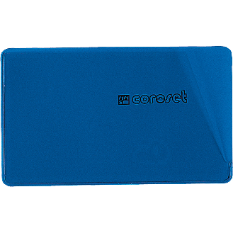 coroset magnetische Etikettenhalter, blau, 120x40mm, 100/VE-Beschreibung lesen