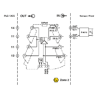 Convertisseur-isolateur configurable, courant, tension / relais - MINI MCR-2-UI-REL-PT-Lire la description