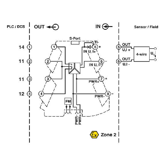 Convertisseur-isolateur configurable, courant, tension / relais - MINI MCR-2-UI-REL-PT-Lire la description