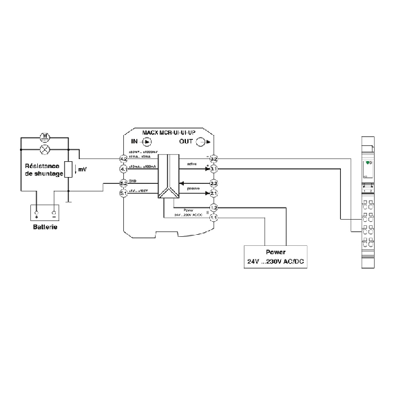 Convertisseur-isolateur galvanique configurable-Lire la description