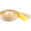 Bodenmarkierungsband outdoor, befahrbar, gelb, PVC, 50mm, 25m/Rolle