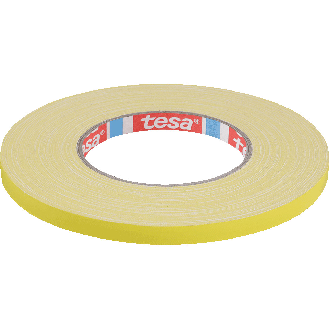tesaband 4651 Premium Gewebeband, stark klebend, universell einsetzbar, gelb, 19mm, 50m/Rolle-Beschreibung lesen