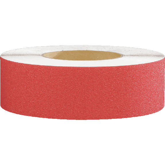 Antirutschbelag Simple-Cleaning, R10, rot, Vinyl, geprägt, 50mm, 18,3m/Rolle, ASR A1.5-Beschreibung lesen