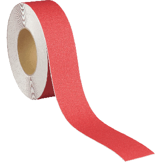 Antirutschbelag Simple-Cleaning, R10, rot, Vinyl, geprägt, 50mm, 18,3m/Rolle, ASR A1.5-Beschreibung lesen