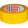 tesaband 4651 Premium Gewebeband, stark klebend, universell einsetzbar, gelb, 50mm, 25m/Rolle