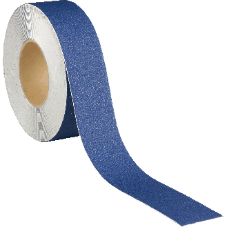 Antirutschbelag Simple-Cleaning, R10, blau, Vinyl, geprägt, 50mm, 18,3m/Rolle, ASR A1.5-Beschreibung lesen