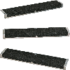Treppenkantenprofil Extra, mit 3M Safety-WalkAntirutschbelag, schwarz, 1000x120x45mm, ASR A1.5