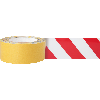 Bodenmarkierungsband, überfahrbar, rot/weiß, PVC, 50mm, 10m/Rolle Bodenmarkierungsband, überfahrbar, rot/weiß, PVC, 50mm, 10m/Rolle