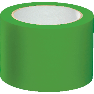 Bodenmarkierungsband Standard, grün, PVC-Folie, 75mm, 33m/Rolle-Beschreibung lesen