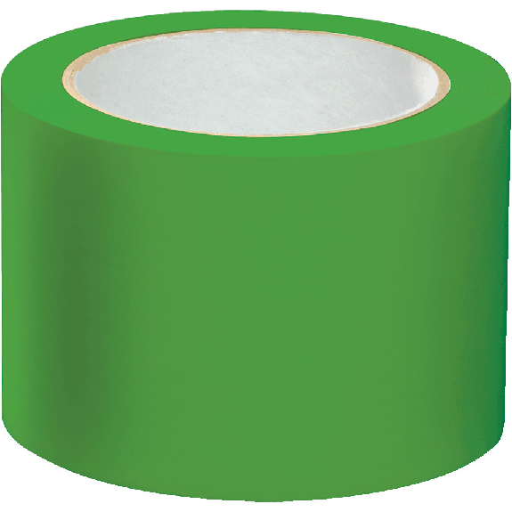 Bodenmarkierungsband Standard, grün, PVC-Folie, 75mm, 33m/Rolle-Leer más