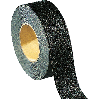 Antirutschbelag, universal, R13, für glatte Flächen, schwarz, 100mm, 18,3m/Rolle, ASR A1.5-Beschreibung lesen